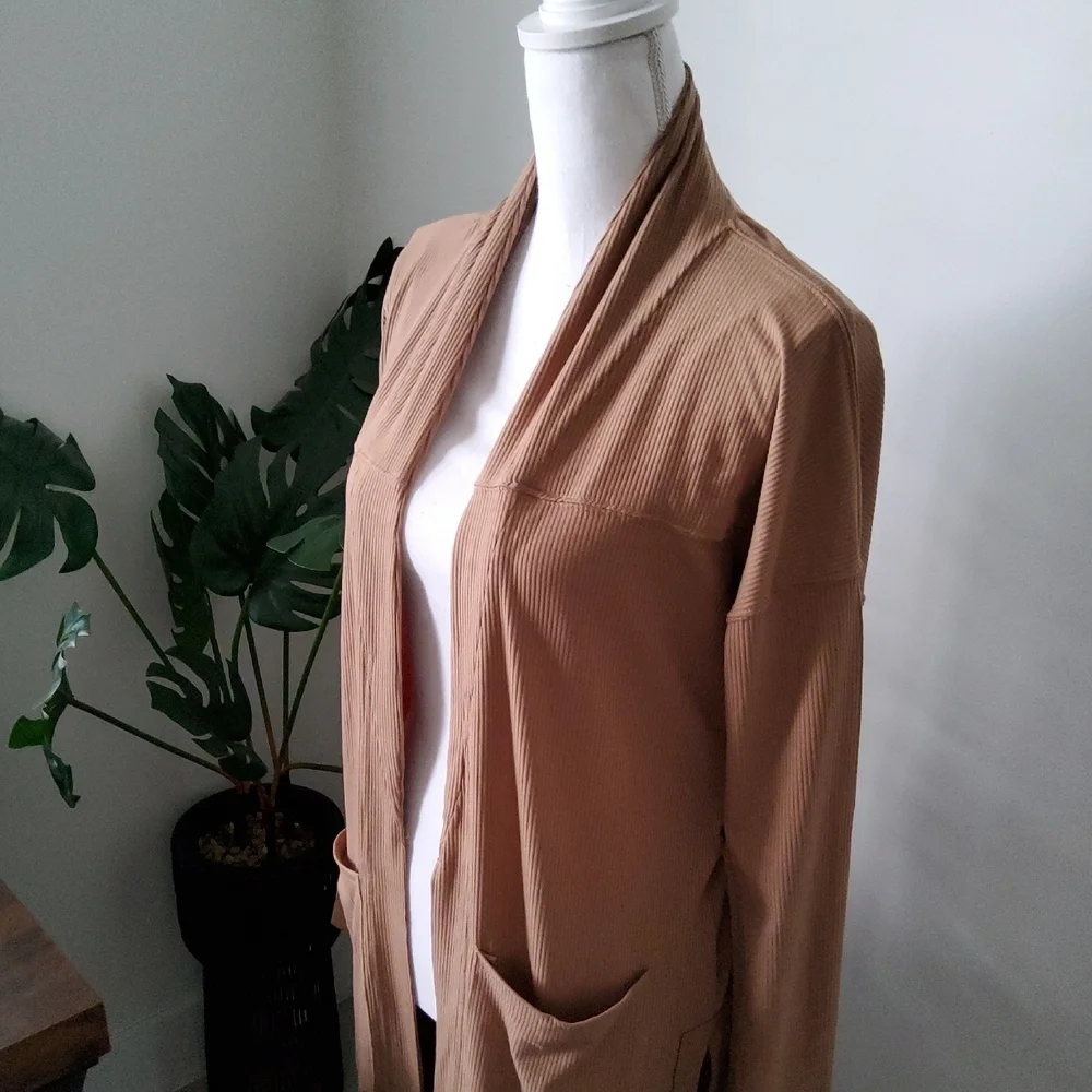 Dance & Marvel Long Ribbed Cardigan